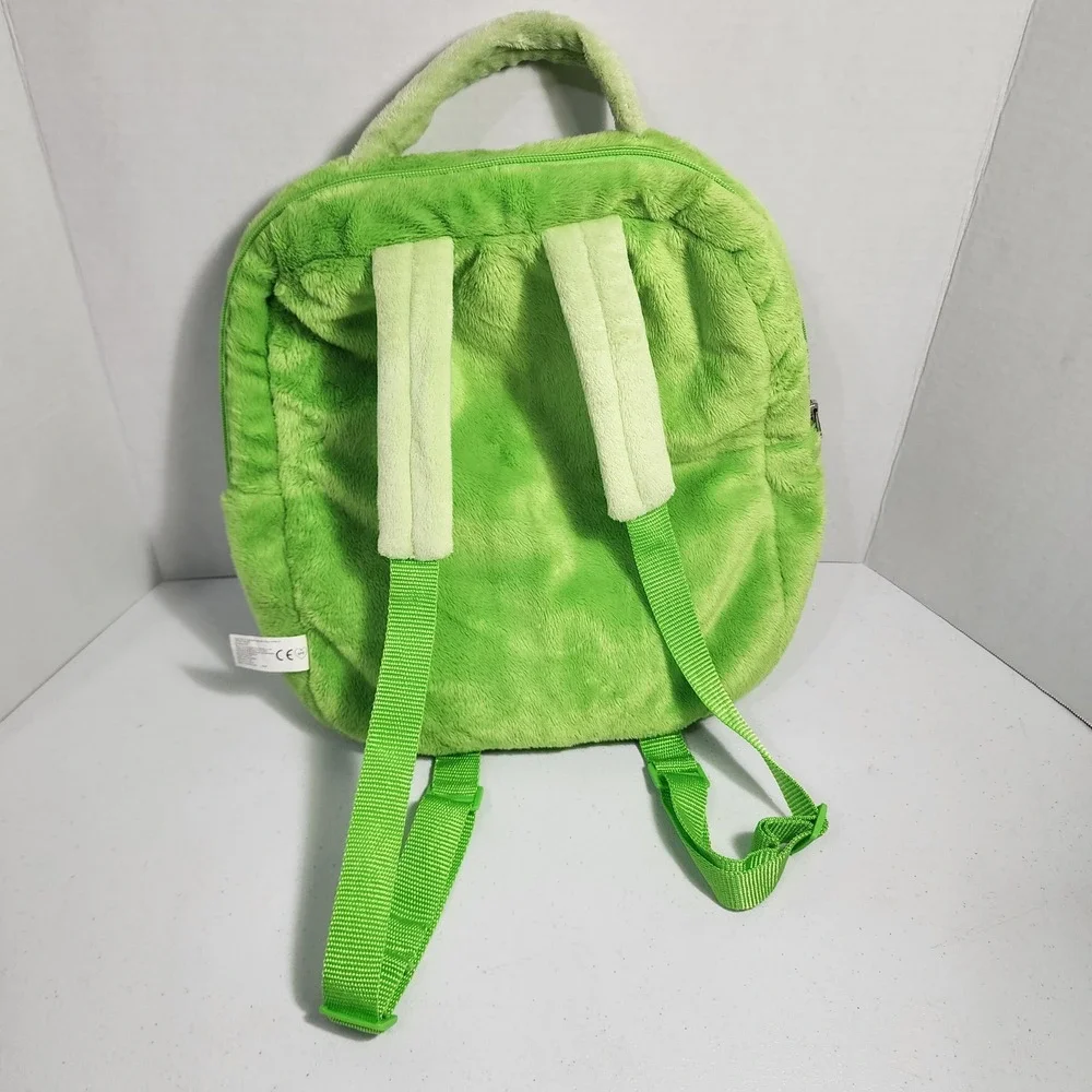 Angry Birds Bad Piggies Green Plush Backpack Kids 12 Inch Rovio 2011 HK-98